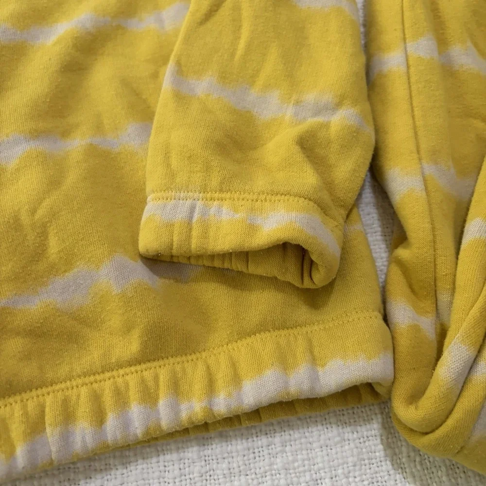 GAP Kids Yellow Sweatsuit Set 2pc  Sweatshirt Joggers Girls XS 4/5 School